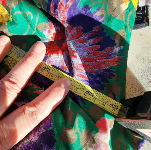 Carol Horn 80s Floral dress 6 - Picture 9 of 16
